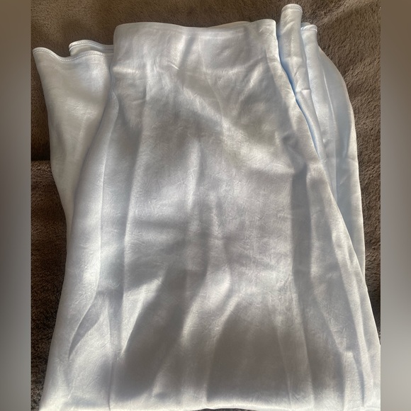 Aritzia midi slip chrome blue colour - Picture 4 of 4